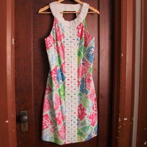 RARE Lilly Pulitzer Beaded Jubilee Dress 14